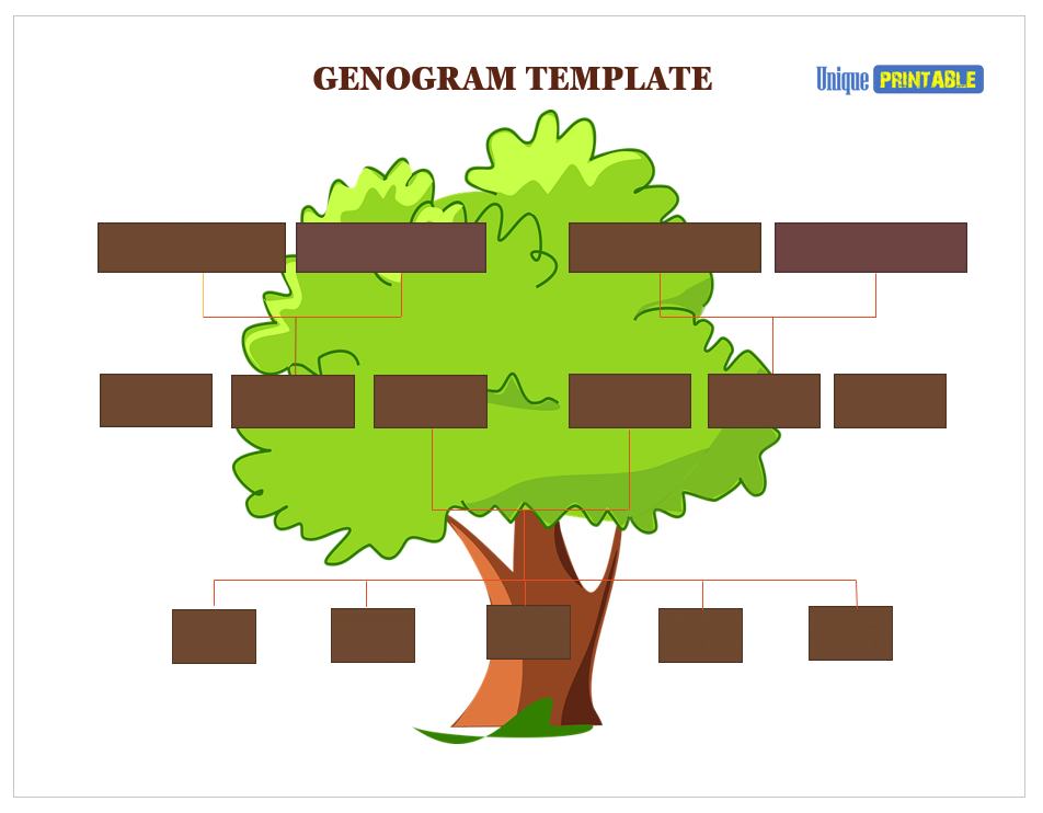 Genogram Template 01