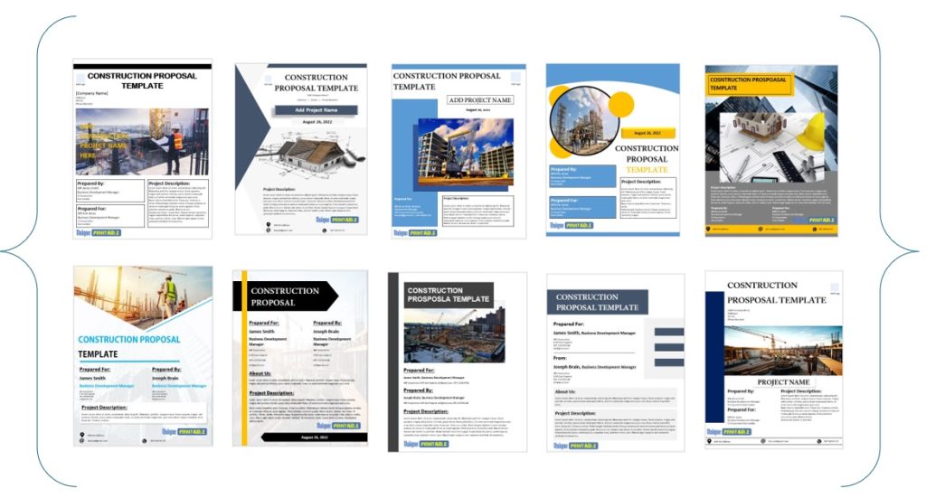 Construction Proposal Templates