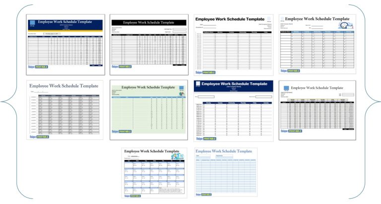 10+ Free Audit Schedule Templates - Free Unique Printable Templates