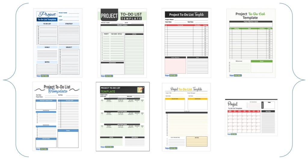 Project To-Do List Templates