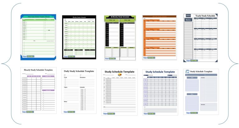 10+ Free Audit Schedule Templates - Free Unique Printable Templates